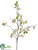 Cherry Blossom Spray - White - Pack of 12