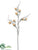 Blossom Branch - Yellow - Pack of 12