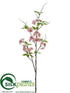 Silk Plants Direct Cherry Blossom Spray - Pink - Pack of 12