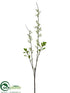 Silk Plants Direct Blossom Spray - White - Pack of 12