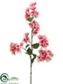 Silk Plants Direct Bougainvillea Spray - Pink Cream - Pack of 6