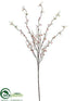 Silk Plants Direct Flowering Blossom Spray - Pink Soft - Pack of 12
