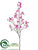 Cherry Blossom Spray - Pink - Pack of 6