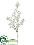 Silk Plants Direct Cherry Blossom Spray - White - Pack of 6