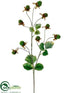 Silk Plants Direct Wild Berry Spray - Green - Pack of 12