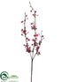 Silk Plants Direct Blossom Spray - Cerise - Pack of 12