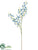 Silk Plants Direct Blossom Spray - Blue - Pack of 12