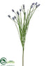 Silk Plants Direct Wild Blossom Spray - Blue - Pack of 24
