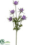 Silk Plants Direct Buttercup Spray - Lavender - Pack of 24