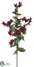 Silk Plants Direct Bougainvillea Spray - Violet - Pack of 12