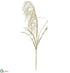 Silk Plants Direct Reed Grass Bloom Spray - Ivory - Pack of 12