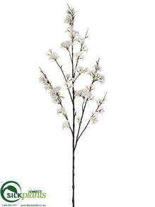 Cherry Blossom Spray - White - Pack of 6