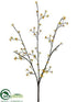Silk Plants Direct Blossom Branch - Yellow - Pack of 6
