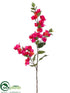 Silk Plants Direct Bougainvillea Spray - Fuchsia - Pack of 6