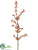 Flowering Blossom Spray - Orange - Pack of 12