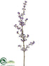 Silk Plants Direct Flowering Blossom Spray - Purple Two Tone - Pack of 12