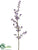 Flowering Blossom Spray - Purple Two Tone - Pack of 12