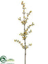 Silk Plants Direct Flowering Blossom Spray - Yellow - Pack of 12