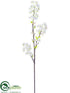 Silk Plants Direct Cherry Blossom Spray - Cream - Pack of 12