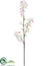 Silk Plants Direct Cherry Blossom Spray - Pink - Pack of 12