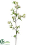 Silk Plants Direct Cherry Blossom Spray - Cream - Pack of 12