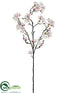 Silk Plants Direct Apple Blossom Spray - Pink Cream - Pack of 6
