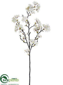 Apple Blossom Spray - White Cream - Pack of 6