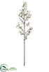 Silk Plants Direct Cherry Blossom Branch - White - Pack of 6