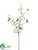 Cherry Blossom Spray - White - Pack of 6