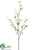 Cherry Blossom Spray - White - Pack of 6
