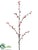 Plum Blossom Spray - Pink - Pack of 12