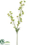 Silk Plants Direct Bellflower Spray - Green - Pack of 12