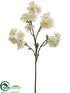 Silk Plants Direct Cherry Blossom Spray - Cream - Pack of 12