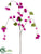 Bougainvillea Spray - Beauty Orange Orange Pink Purple Orchid - Pack of 12