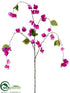 Silk Plants Direct Bougainvillea Spray - Purple Orchid - Pack of 12