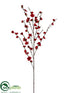 Silk Plants Direct Plum Blossom Spray - Red - Pack of 12