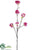 Cherry Blossom Spray - Pink - Pack of 12