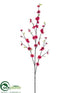 Silk Plants Direct Plum Blossom Spray - Beauty - Pack of 12