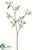 Forest Blossom Spray - White - Pack of 12