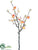 Silk Plants Direct Quince Blossom Branch - Peach - Pack of 12