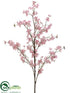 Silk Plants Direct Apple Blossom Spray - Pink - Pack of 6