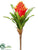Silk Plants Direct Bromeliad Spray - Flame - Pack of 24