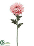 Silk Plants Direct Chrysanthemum Spray - Mauve - Pack of 12