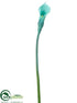 Silk Plants Direct Calla Lily Spray - Aqua - Pack of 12