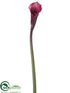 Silk Plants Direct Calla Lily Spray - Purple - Pack of 12