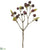 Crabapple Spray - Burgundy - Pack of 12