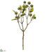 Silk Plants Direct Crabapple Spray - Green - Pack of 12