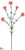 Carnation Spray - Coral - Pack of 12