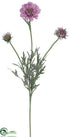 Silk Plants Direct Scabiosa Spray - Lavender - Pack of 12