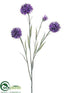 Silk Plants Direct Cornflower Spray - Lavender - Pack of 12